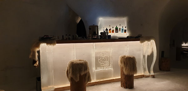 The ice Bar!